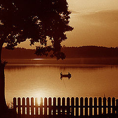 фото "Sunset in sepia"