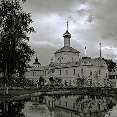 photo "Tolgskij a monastery - B/W"