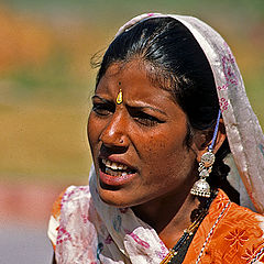 photo "Indian singer - Indische Sдngerin"