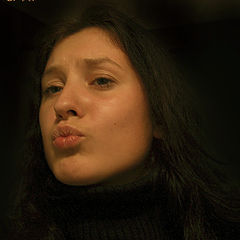 photo "Indifferent air kiss. Autoportret"