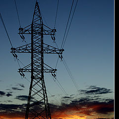 photo "The sky and wires"