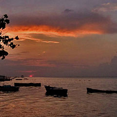 фото "Boats at Sunset"