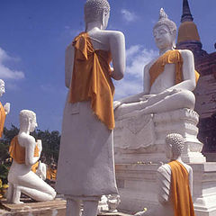 photo "Buddha and friends, Thailand"