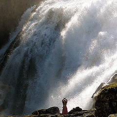 photo "The fairy of a falls"