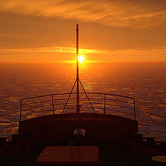 photo "Arctic Fogy Sunrise"