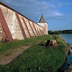 photo "Walls of Kirillo-Belozersky monastery"