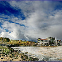 photo "Volga river before rain"