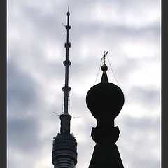 photo "Two towers. Two religions."