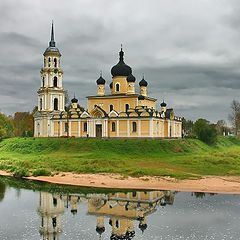 фото "Осень в Старой Руссе. Воскрсенский собор."