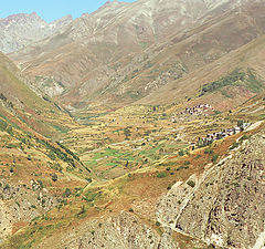 photo "Village on a slope"