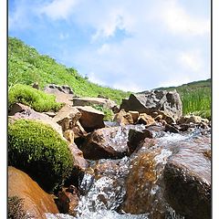 photo "Mountain streamlet #2"