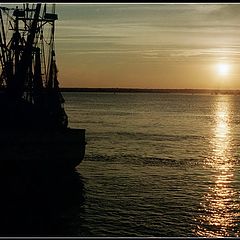фото "Вечер в поселке рыбаков"