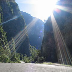 photo "mountain road"