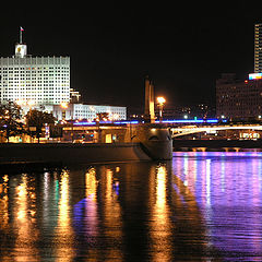 photo "The river, as a mirror of night lights"