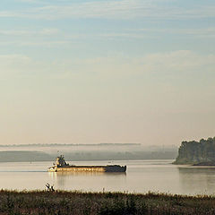 photo "In the morning in the Volga"