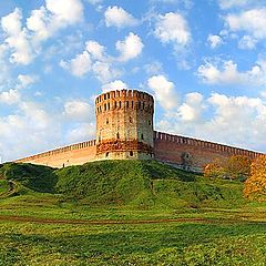 photo "Fortress in a pure field"
