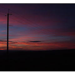 photo "Line of a colour transfer"