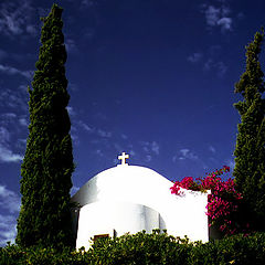 photo "In a shadow of cypresses."