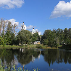 photo "Lake at a temple"