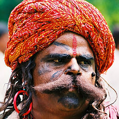 photo "Moustache- a pride of Rajput"