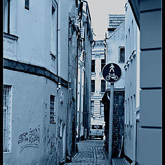 photo "Narrowest street of Riga"