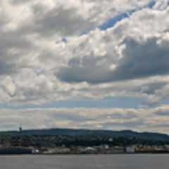 фото "Panoramic of Trondheim from seaside"