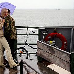 photo "Love on a ferry"