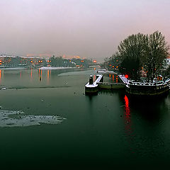 photo "Vltava with Jiraskuv the bridge"