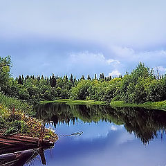 photo "Russian North - riv.Pylema"