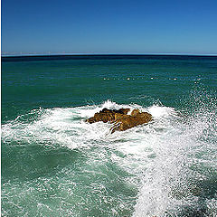 photo "Playing with the sea"