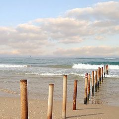 фото "Fence in the sea"