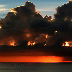 фото "Sunrise in Panama Coast"