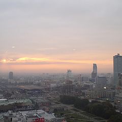 фото "Sunset over Warsaw"