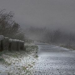 photo "The first blizzard."