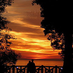 photo "Sunset in red"