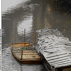 photo "Old town-Boat"