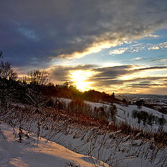 фото "Winter sunset"