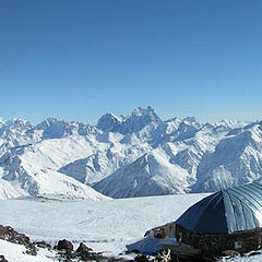 photo "Panorama from Elbrus (the Shelter 11)"