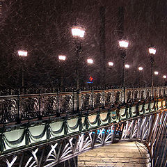 фото "Снежный мост"