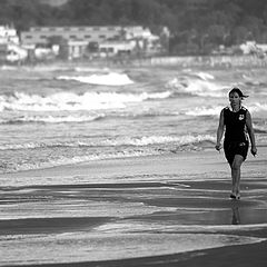 фото "Solitude on the beach"