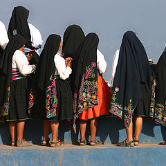 photo "We look football. Isla Amantani. Titikaka."