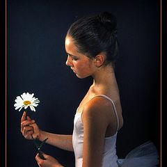 photo "balerina with flower"