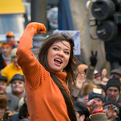 photo "Ruslana Lyzhichko and orange revolution, Kiev."