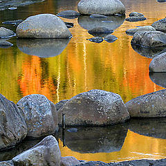 photo "burning water - autumn color"