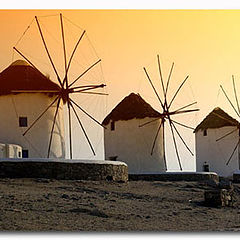 photo "Flour mills to wind - Mikonos"