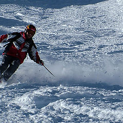 фото "горные лыжи в Красной Поляне"