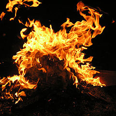 photo "The fire dance"
