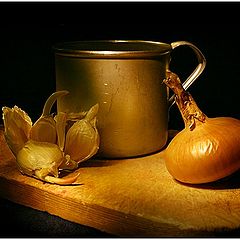 photo "still life with onion"