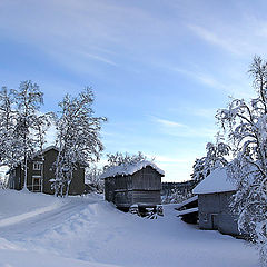 фото "Winterlandscape - 19 gr C below zero"