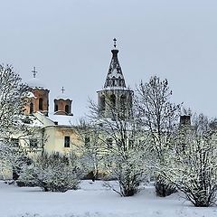 фото "Тихая зима на Ярославовом дворище."